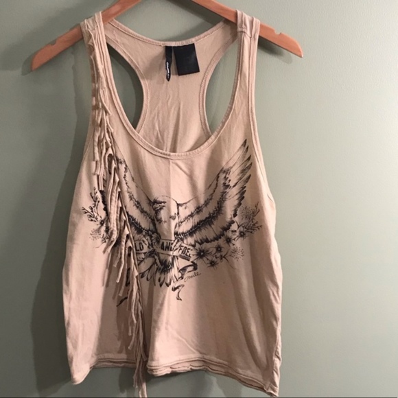 O'Neill Tops - O'Neill Fringe Racerback Tank Top